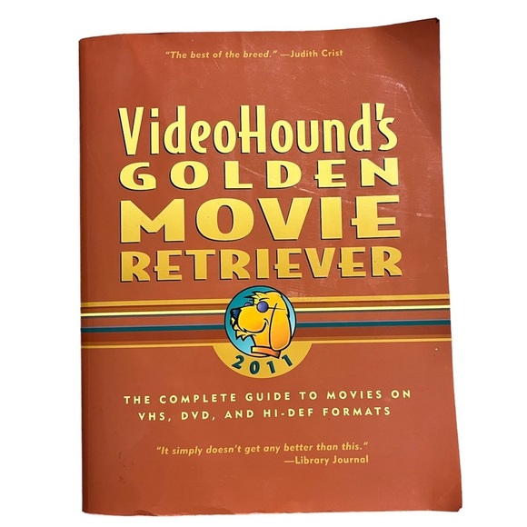 ⭐️3/$15⭐️ Video Hounds Golden Movie Retriever Book - Picture 1 of 3